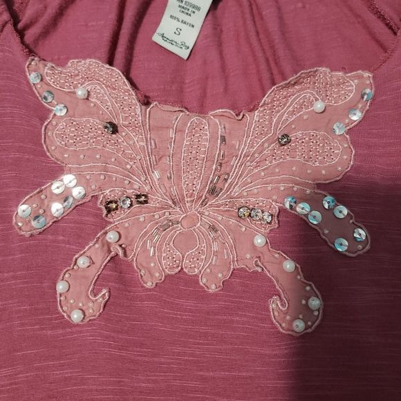 American Rag Pink Shirt - Picture 2 of 3